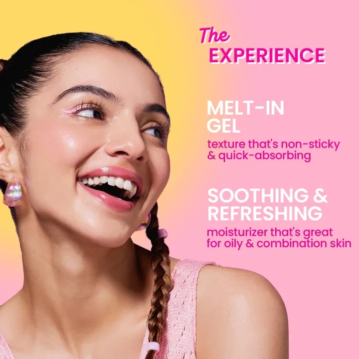 Dot & Key Watermelon Cooling Icy Gel Moisturizer | Instantly Cools Skin, Hyaluronic & Niacinamide | Controls Excess Oil, Boosts Radianc | Refreshes & Soothes Skin, Non-sticky & Non-greasy | 60g 3