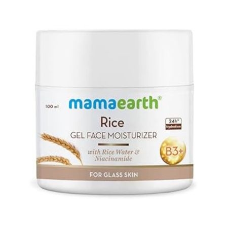 Mamaearth Rice Gel Face Moisturizer With Rice Water & Niacinamide for Glass Skin - 100 ml 1