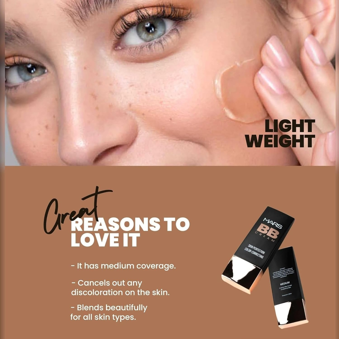 MARS BB Cream Lightweight Foundation 3