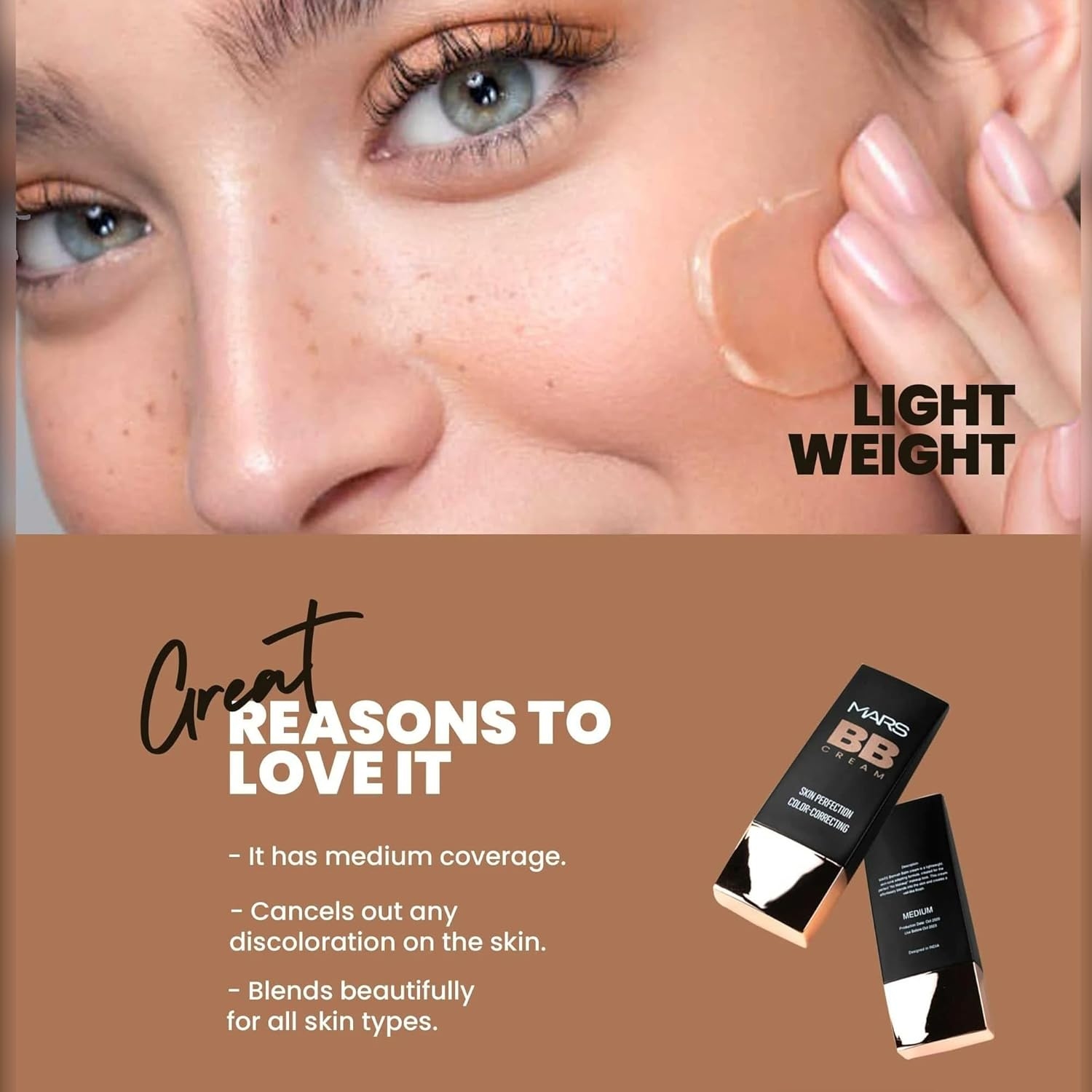 MARS BB Cream Lightweight Foundation 3