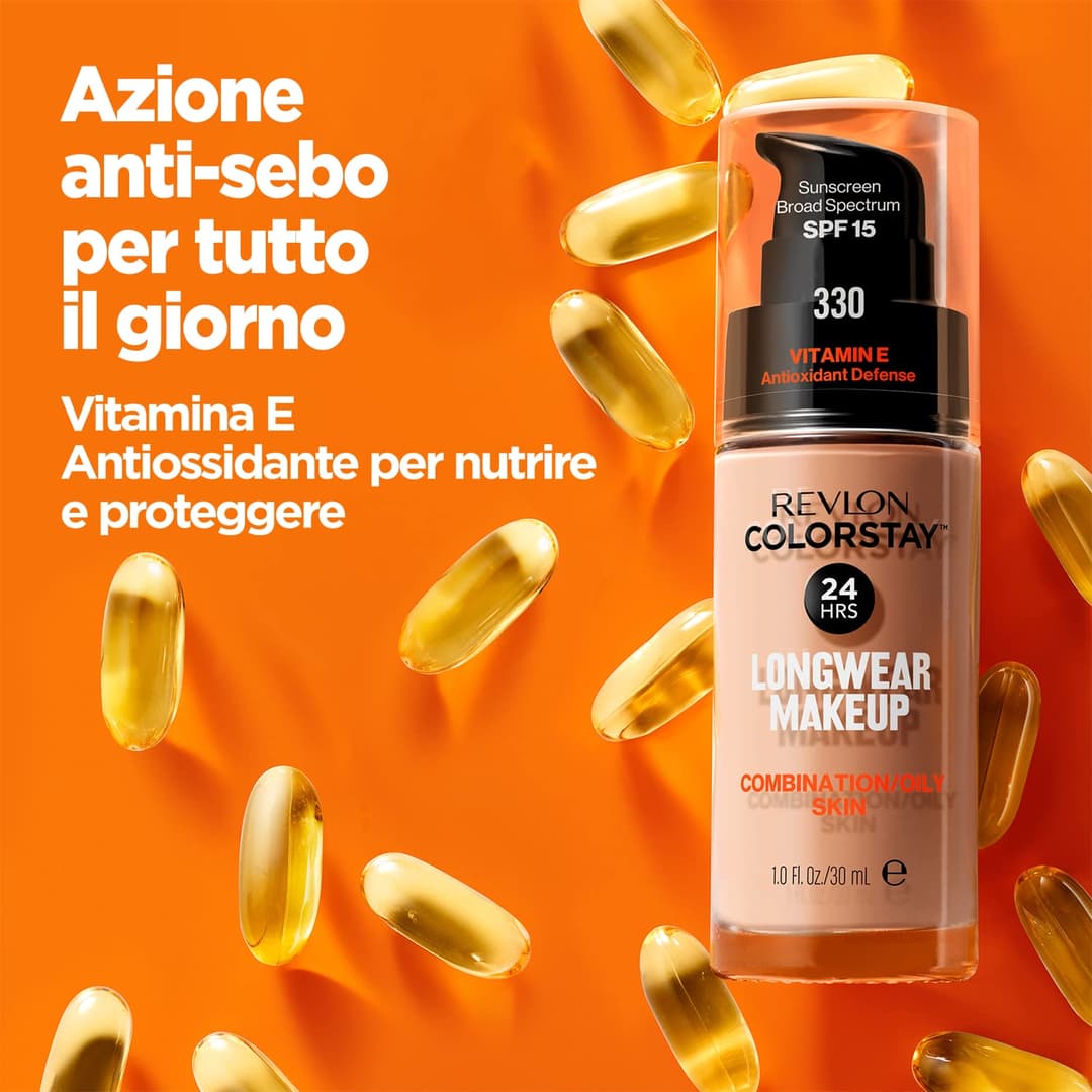 REVL0N ColorStay Makeup Foundation for Normal/Dry Skin SPF 20 - 250 Fresh Beige 3