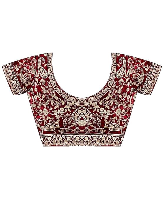 Jari Work Saree Fendy Havy work 3
