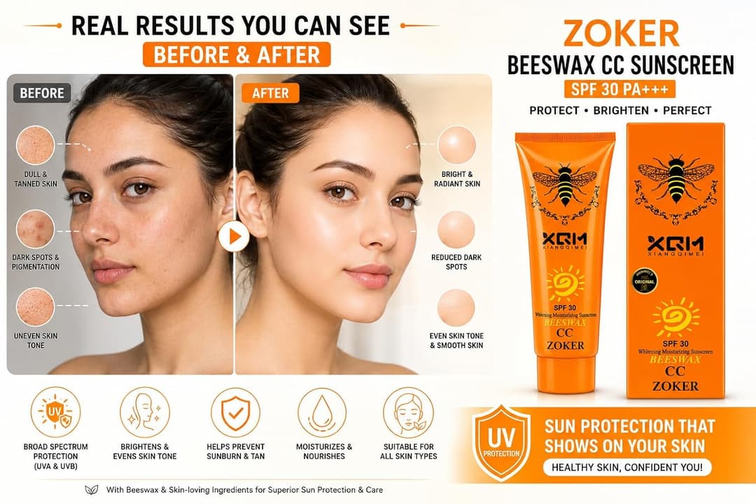BEEWAX WHITENING MOISTURIZING SUNSCREEN SPF 30 CC 1