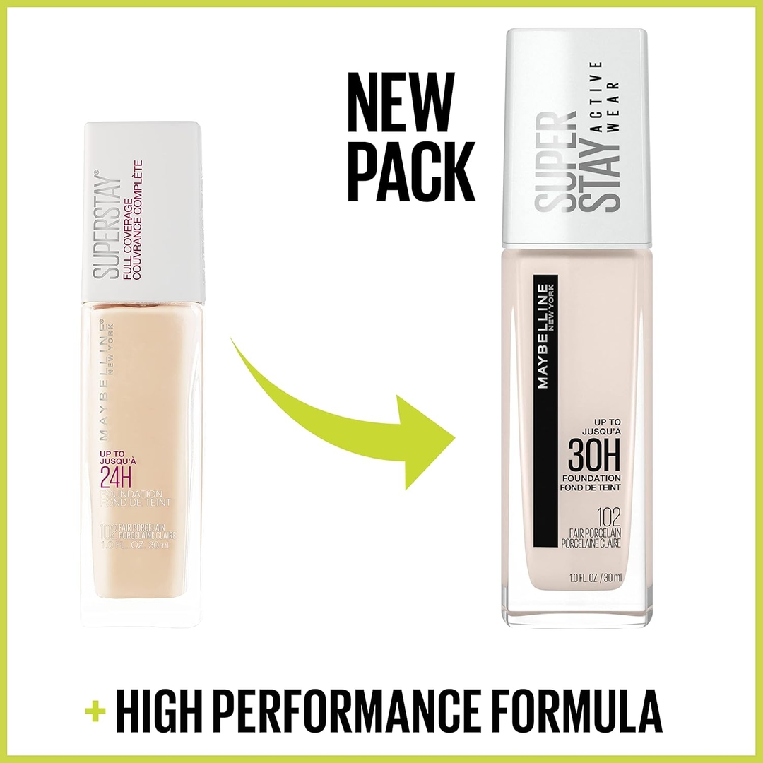 Maybelline SuperStay Full Coverage Foundation – 128 Warm Nude 4