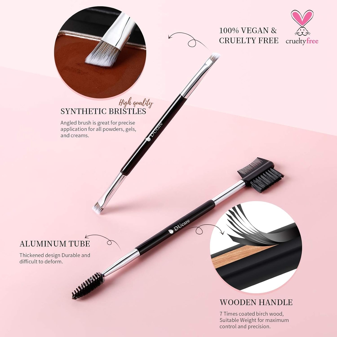 Double Ended Angled makup brush 5