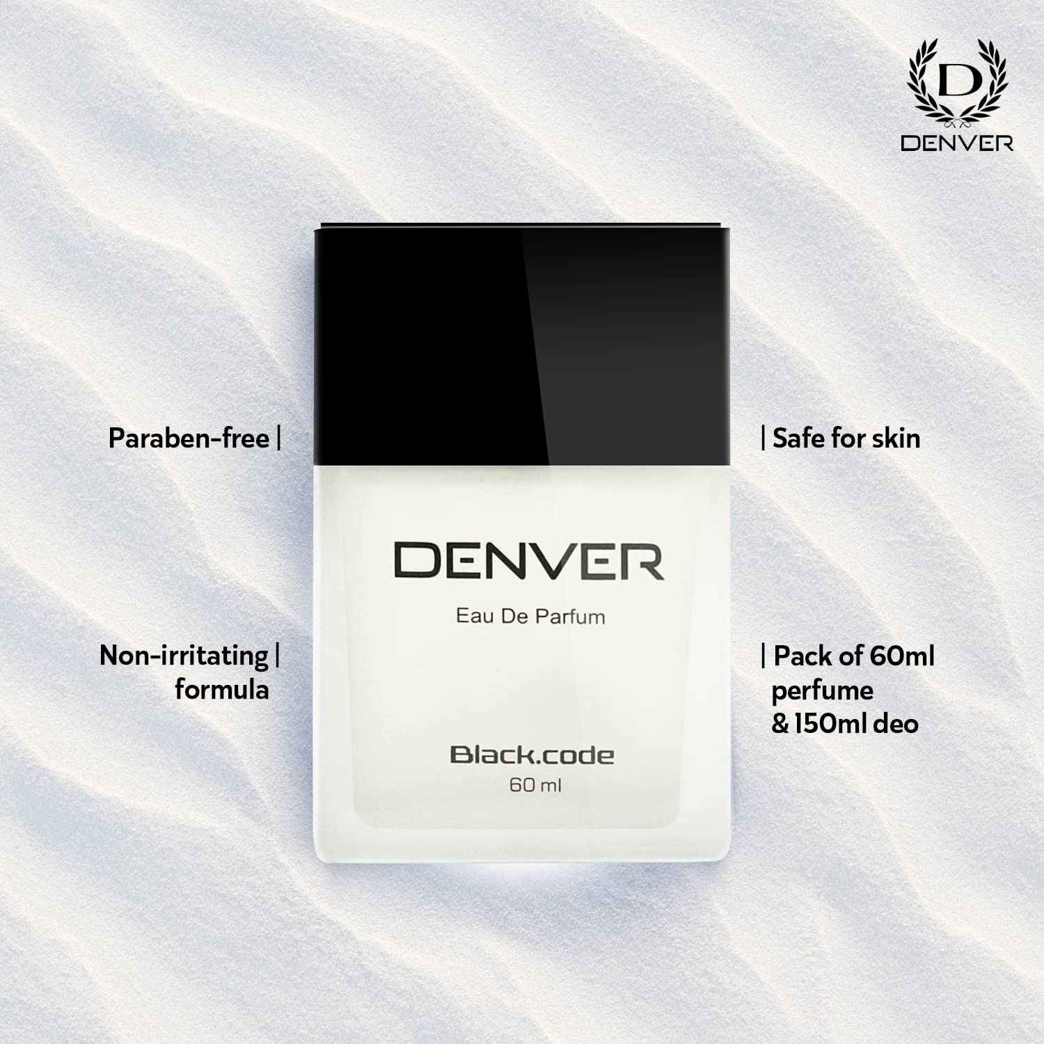 Denver Sporting Club Black Code Perfume and Deo Combo Set 5