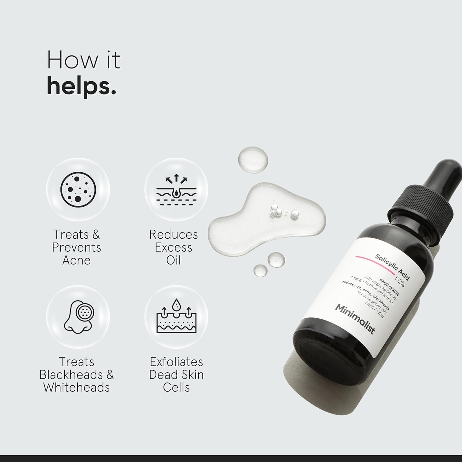 Minimalist 2% Salicylic Acid Serum 30ml 3