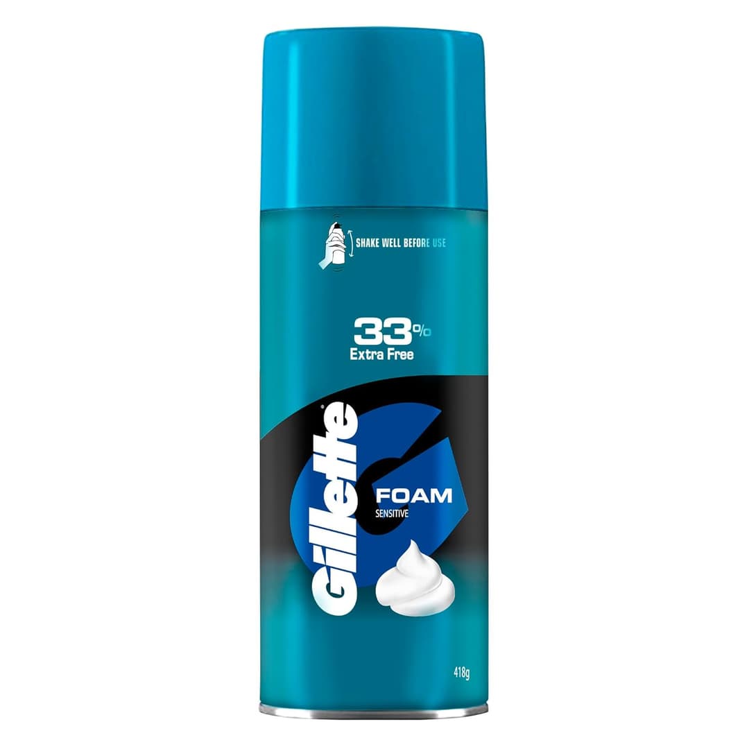 GlLLETTE Classic Sensitive Shave Foam - 418g