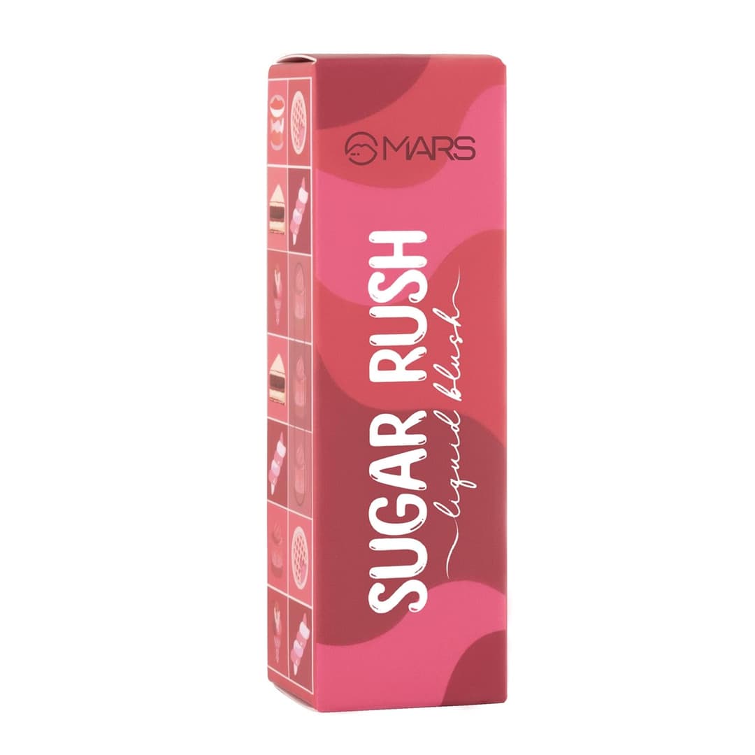 MARS Sugar Rush Liquid Blush 4.5ml | High-Pigmentation | Lightweight Formula | Dewy Matte Finish | Long-Lasting | Smooth Radiant Glow | Easy Doe-Foot Applicator 7