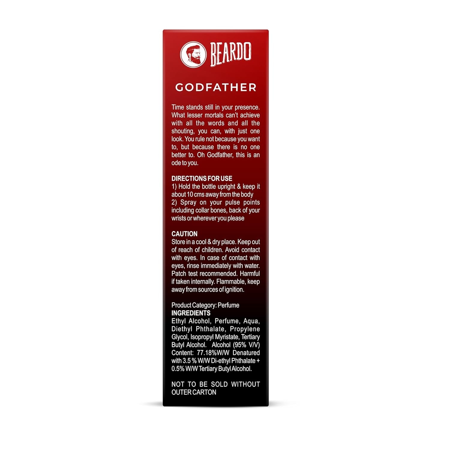 BEARD0 Godfather Perfume EDP 6