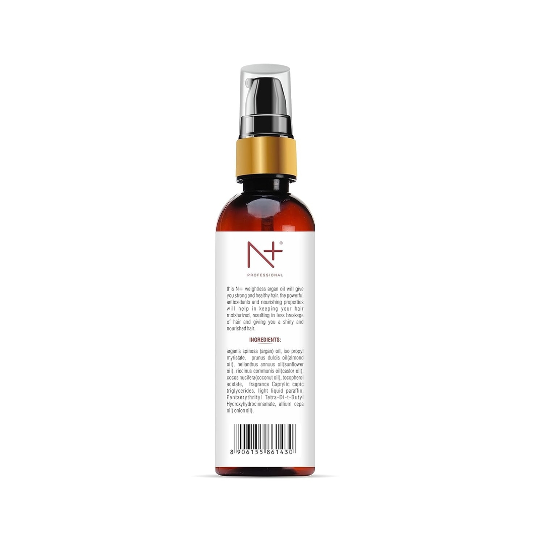 N Plus Professional Moroccan Argan Oil (100ml) 3
