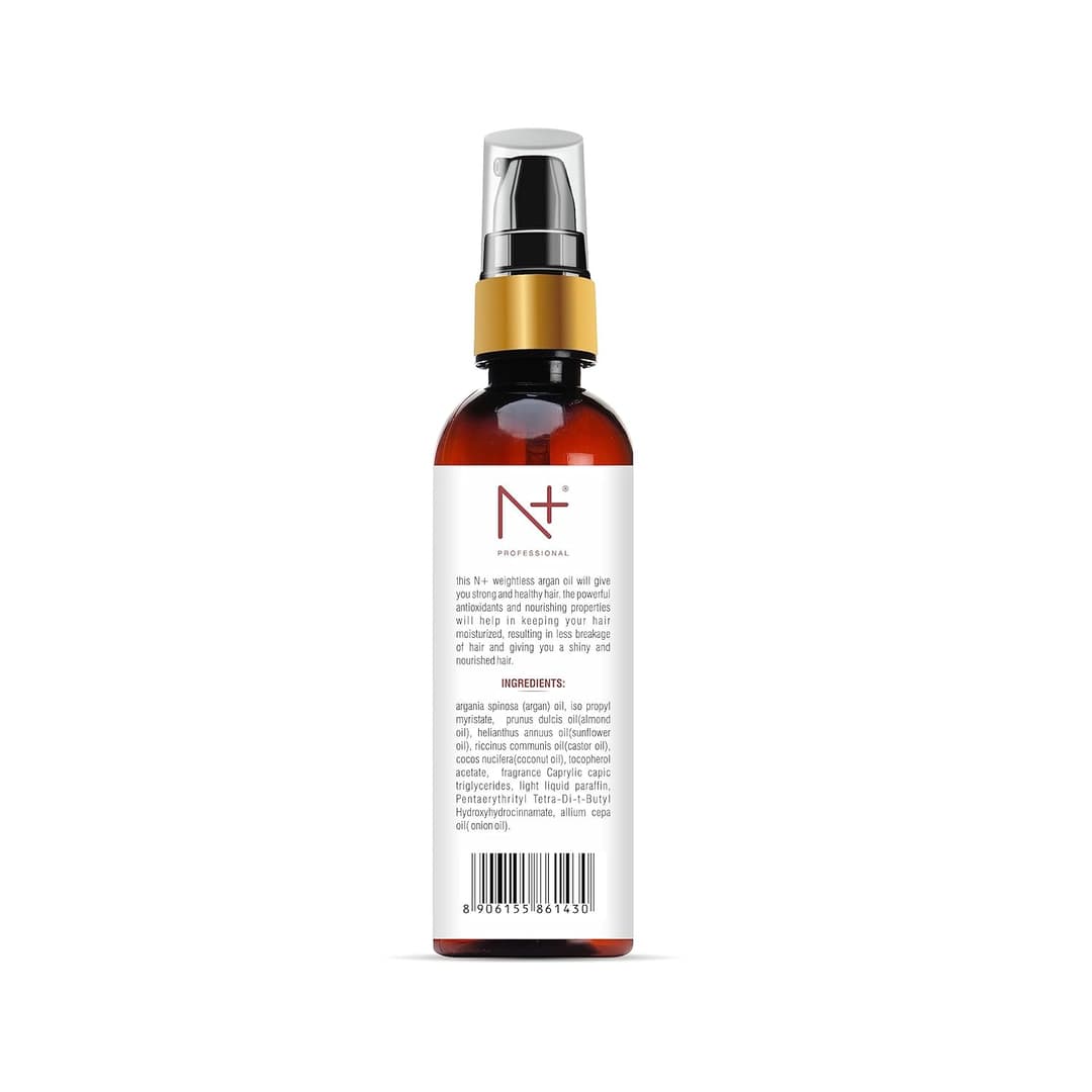 N Plus Professional Moroccan Argan Oil (100ml) 2