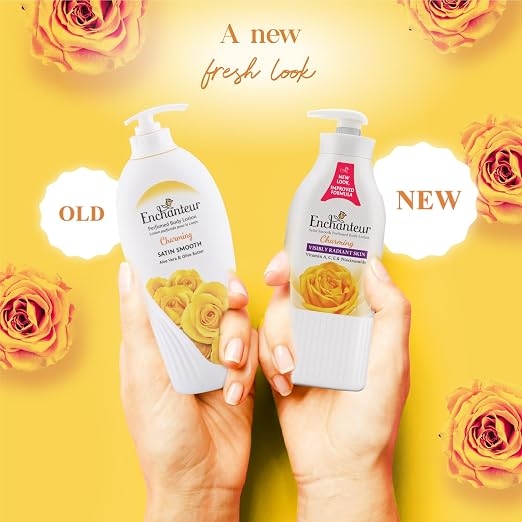 Enchanteur Perfumed Moisture Silk Charming Perfumed Body Lotion 400 ml 3