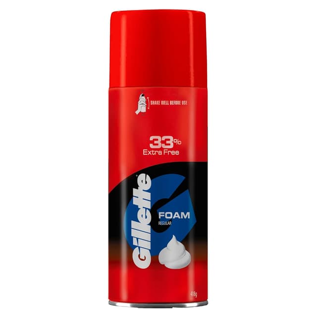 Gillettte Classic Regular Pre-Shave Foam - 418g