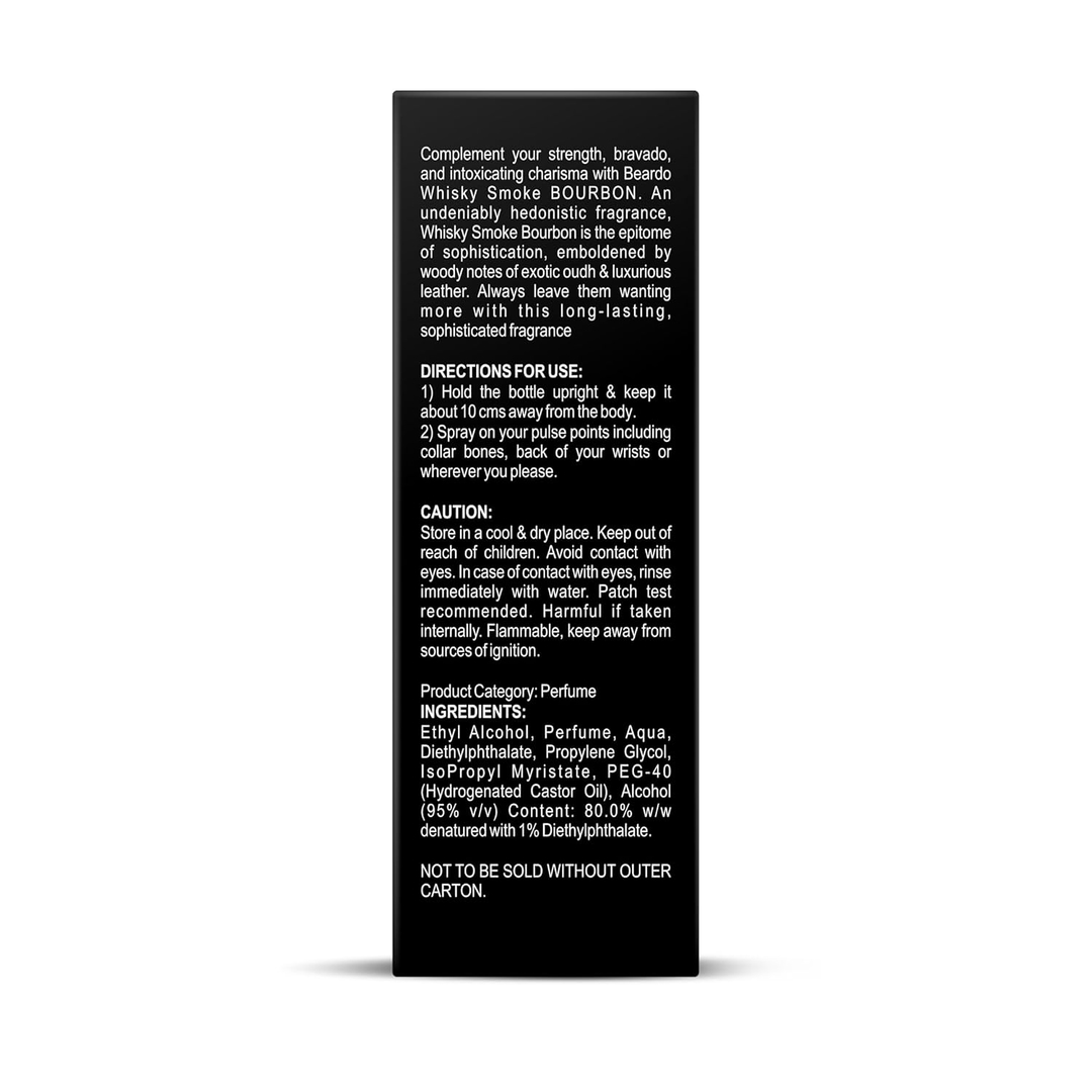 BEARD0 Whisky Smoke Perfume EDP (50ml) 8