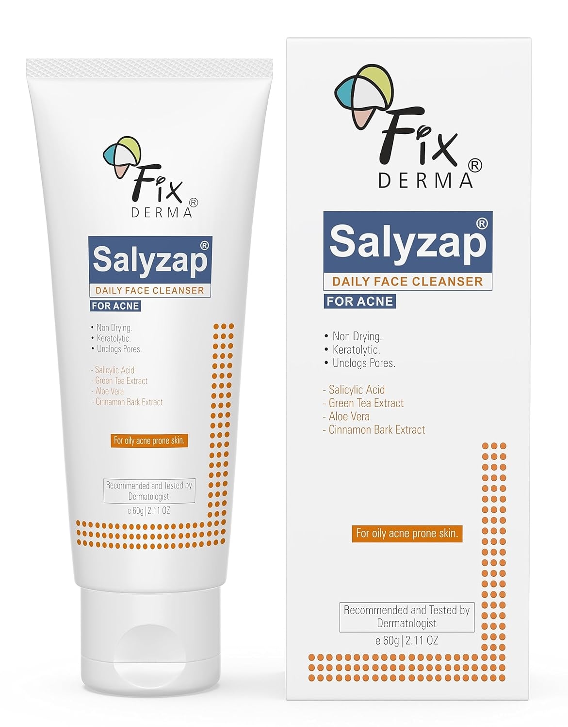 Salyzap Face Cleanser 60 GM 1