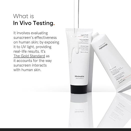 Minimalist Light Fluid SPF 50 Sunscreen 3