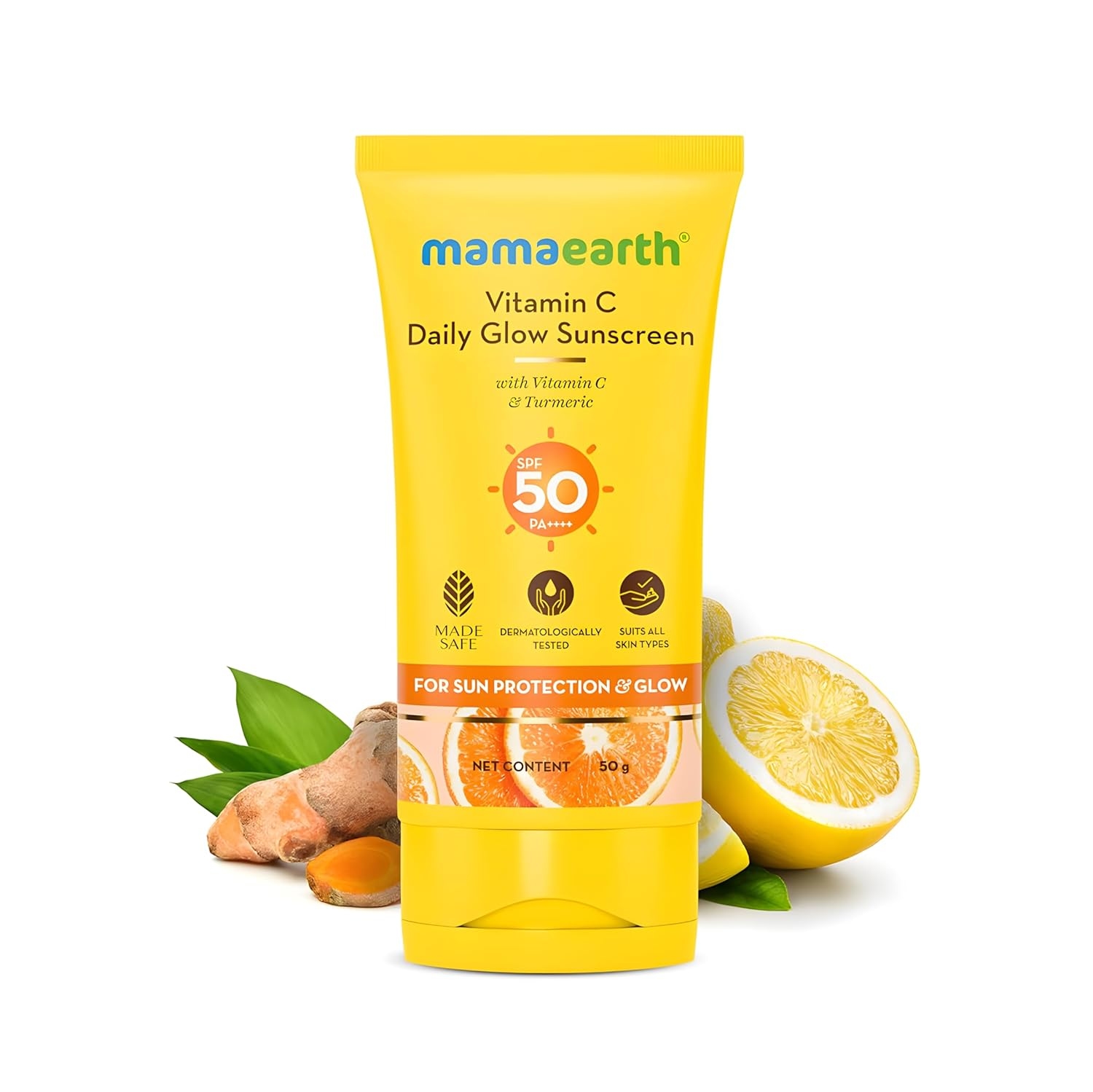 Mama.earth Vitamin C Daily Glow Sunscreen (50g) 1