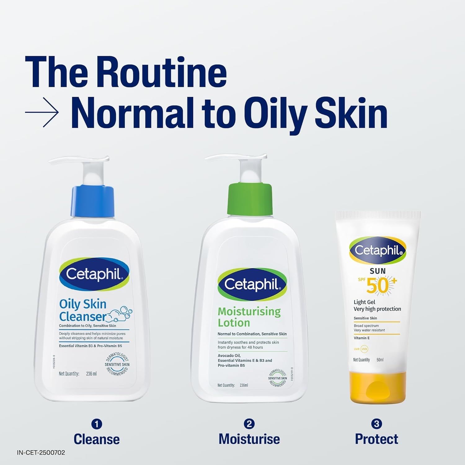 Cetaphil Oily Skin Cleanser, Daily Face Wash For Oily, Acne Prone Skin, Gentle Foaming, 236ML 5