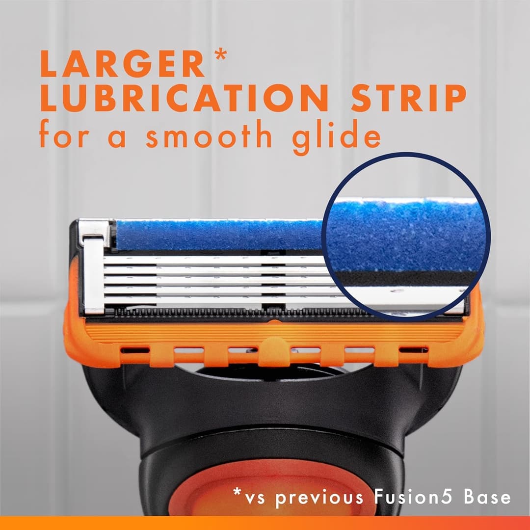 Gillette Fusion5 Men's Razor Blades - 4 Cartridge Refills 5