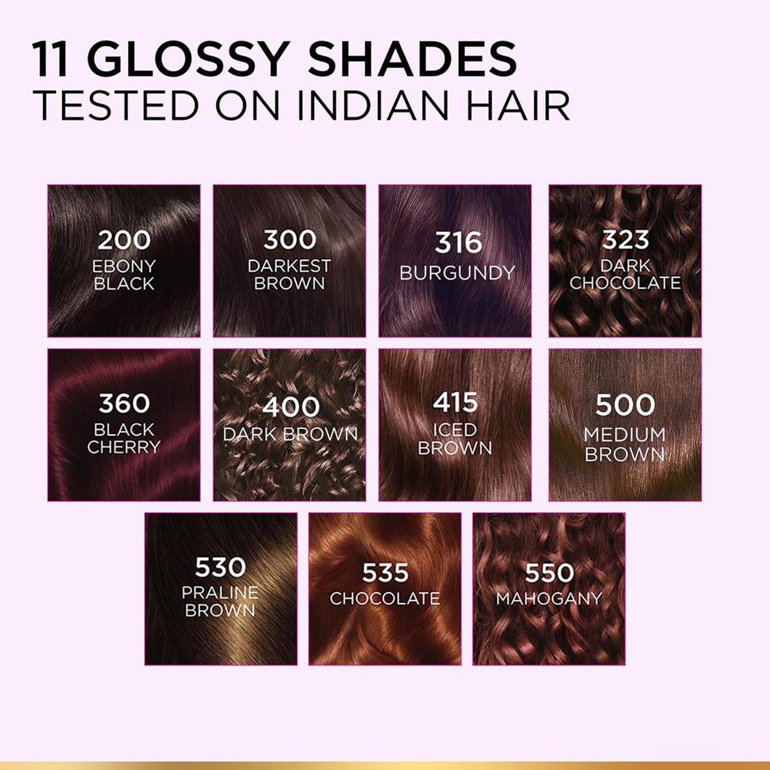 LOreal Paris Casting Creme Gloss Hair Color - 535 Chocolate (87.5g+72ml) 8
