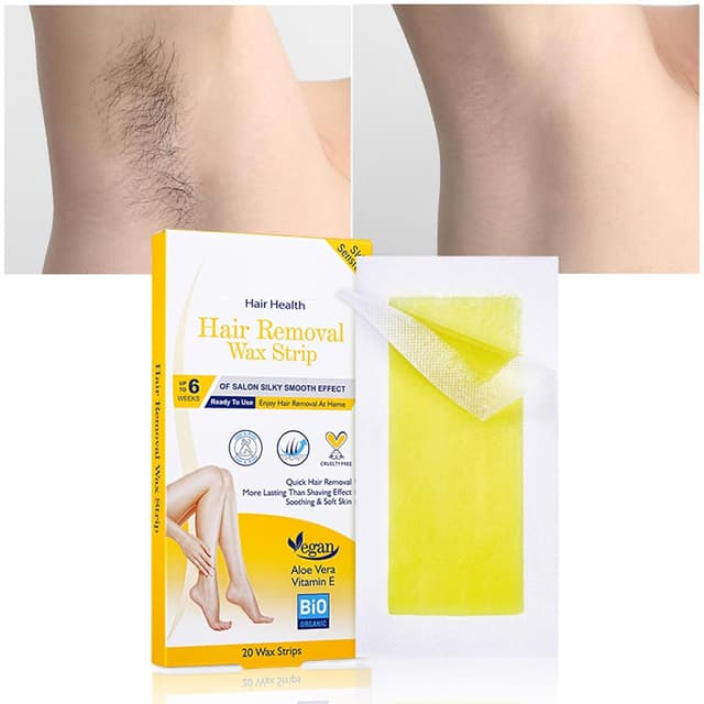 Disaar Hair Health Hair Removal Wax Strip 20 Pcs ( 10Pair )