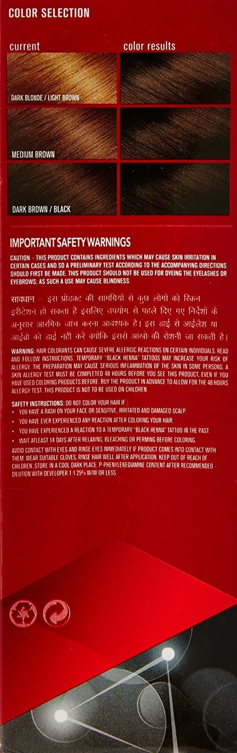 Revl0n Color Hair Color 3N Dark Brown (40ml+40ml+11.8ml) 3