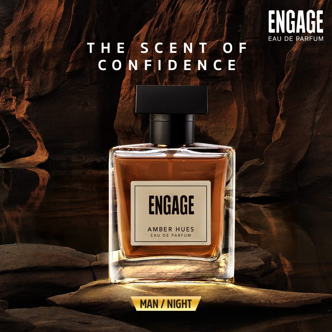 Engaage Perfume for Men - Amber Hues (100ml) 2