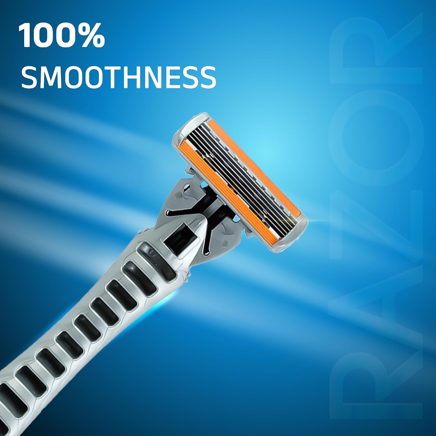 Wetell 6-Blade Disposable Razor for Men with 10 Extra Cartridges Refill Pack 5
