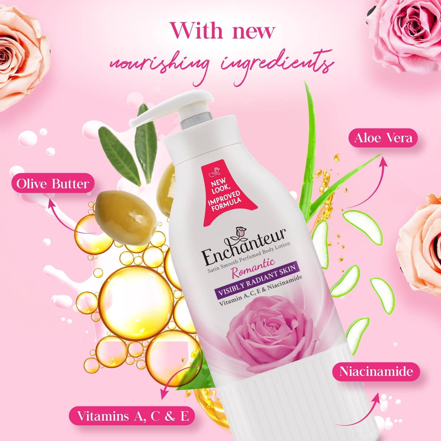 Enchanteur Romantic Perfumed Body Lotion, 500ml 5
