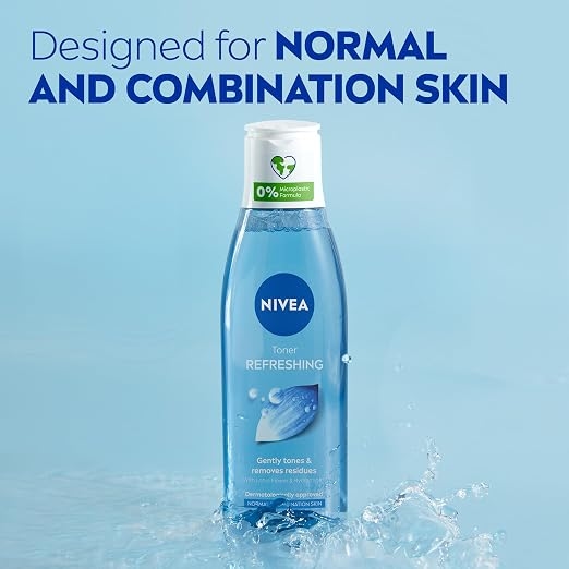 Nivea Visage Daily Essentials Refreshing Toner (Foam), Pack of 200ml 3