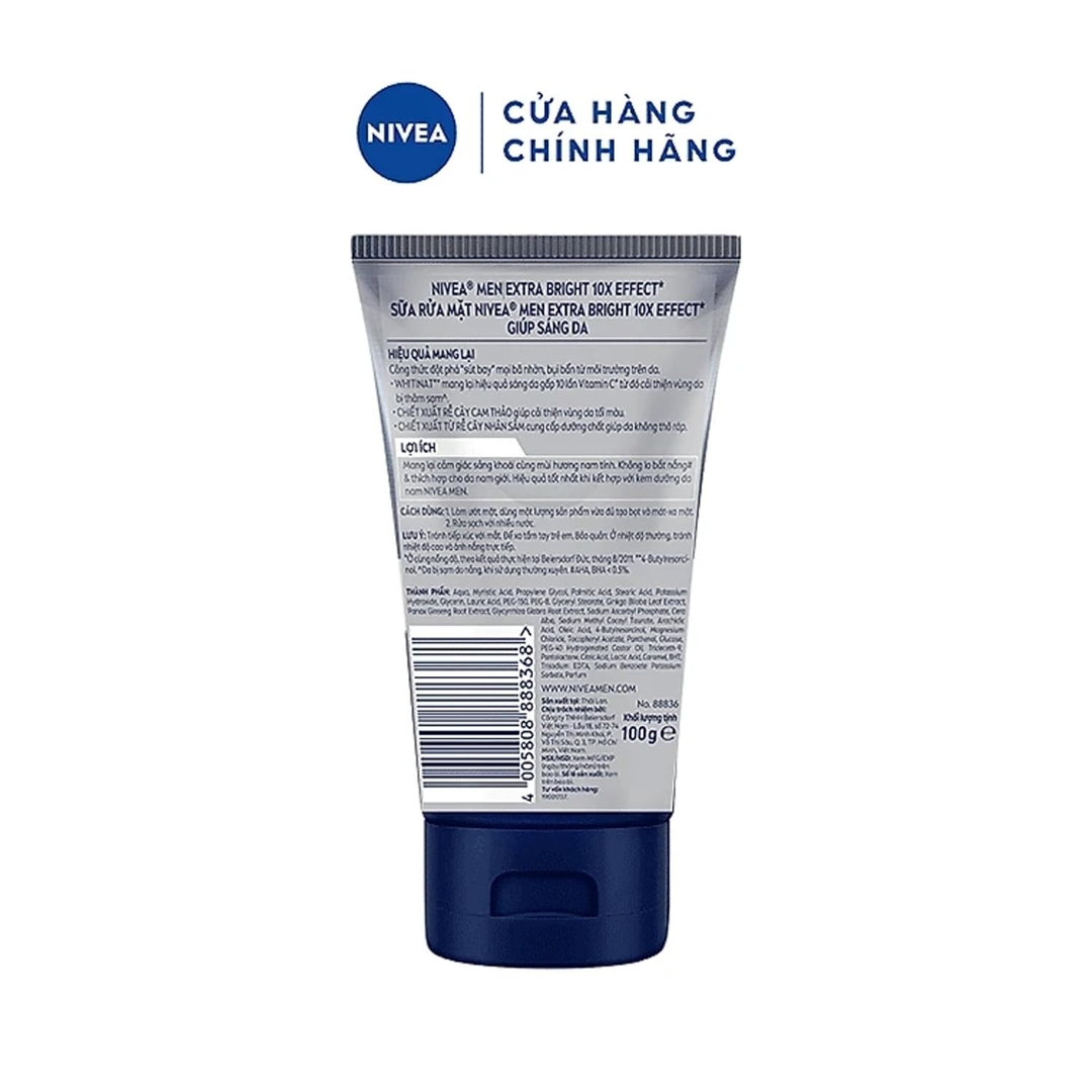NlVEA Men Brightening Foam 2
