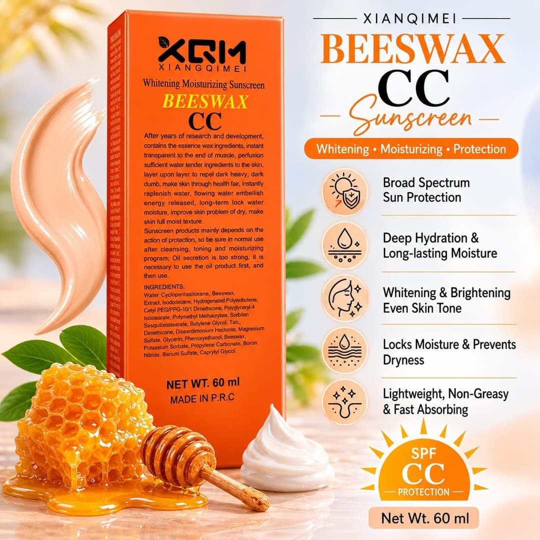 BEEWAX WHITENING MOISTURIZING SUNSCREEN SPF 30 CC 4