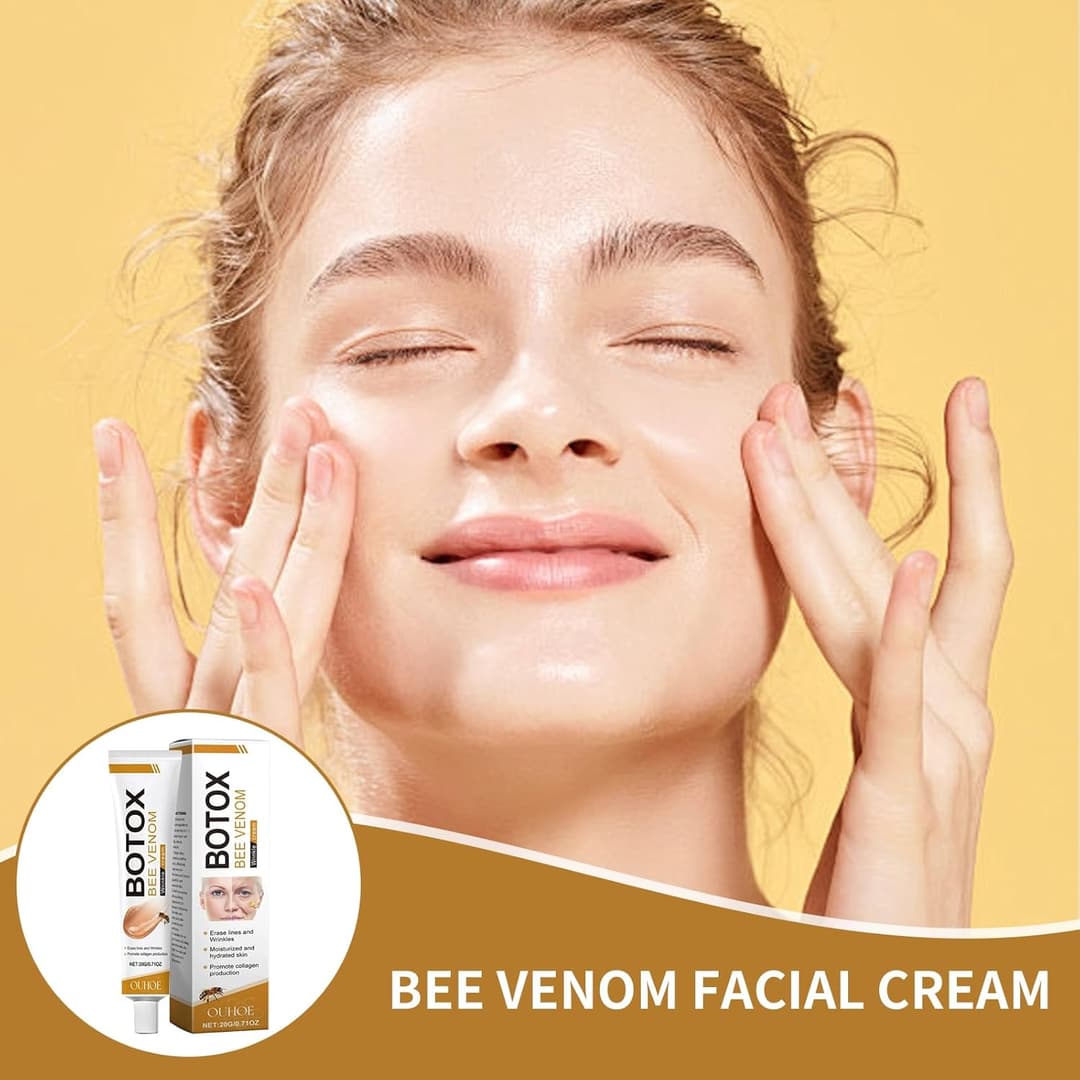 OUHOE Botox Bee Venom Wrinkle Removal Cream,20g 3