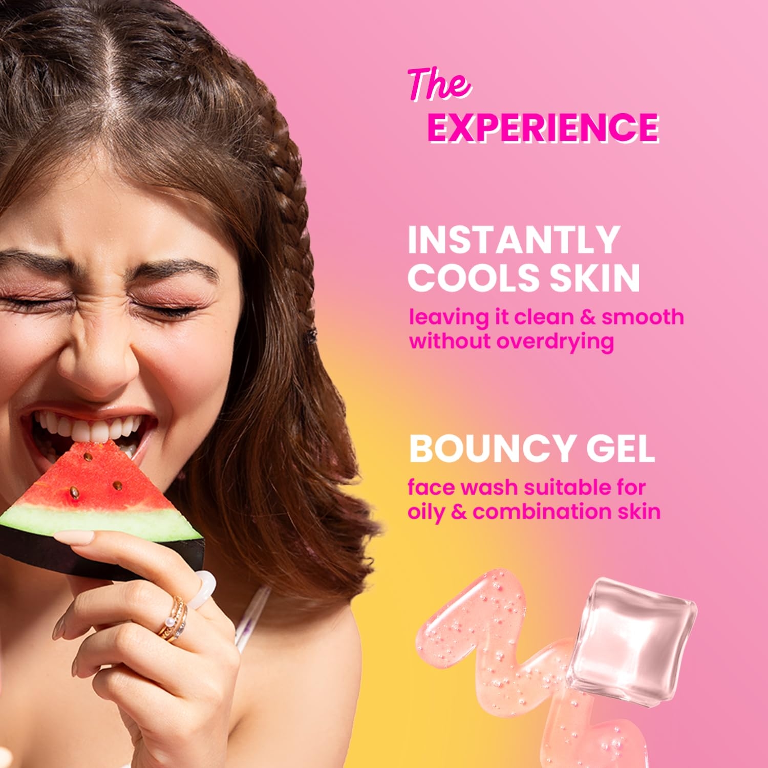 Dot & Key Watermelon Cooling Gel Face Wash With Vitamin C & Cucumber | Face Wash For Glowing Skin|Oil Free |Removes Excess Oil & Dirt | For Combination & Oily Skin| For Women & Men|100Ml 6