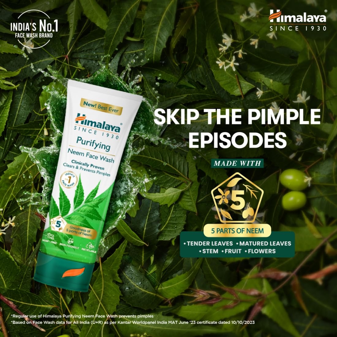 Himalaya Herbals Purifying Neem Face Wash - 400ml 3