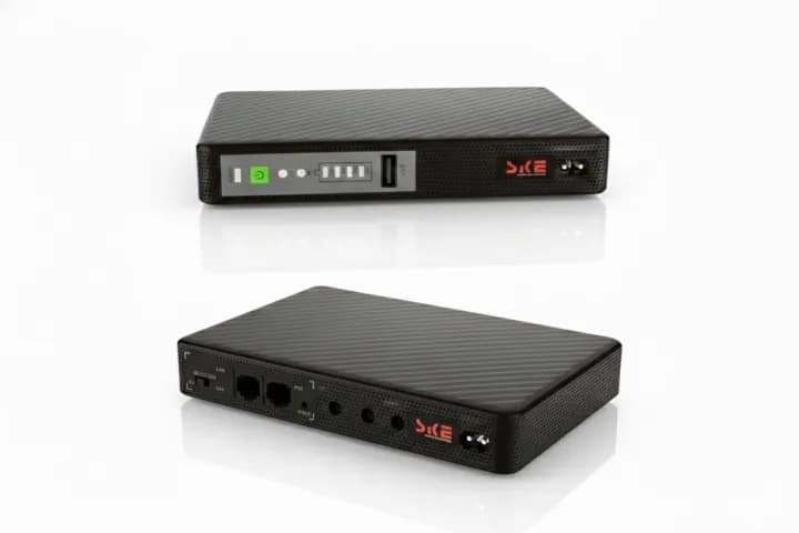 Router Backup Upto 8 Hours Mini Portable Modem Router UPS Poe Dc Wifi Backup - 8800mah 1