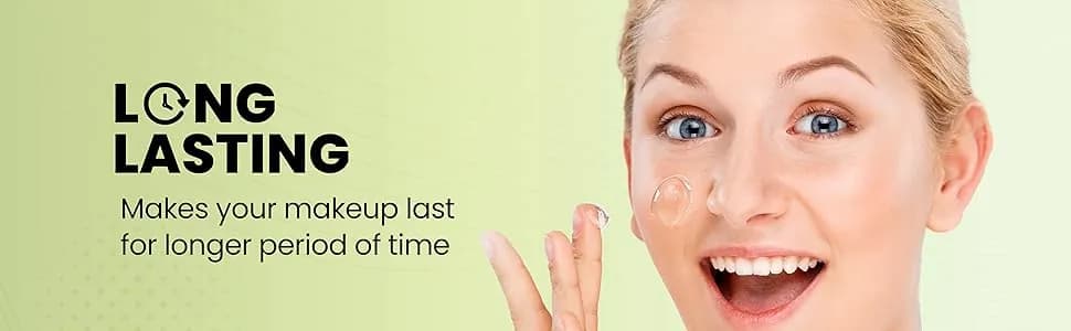 MARS Glow O' Clock Gel Primer for Face Makeup | Enriched with Green Tea Extracts | Dewy Primer | Long Lasting | Power Grip | Ideal for Dry Skin (30ml) 8