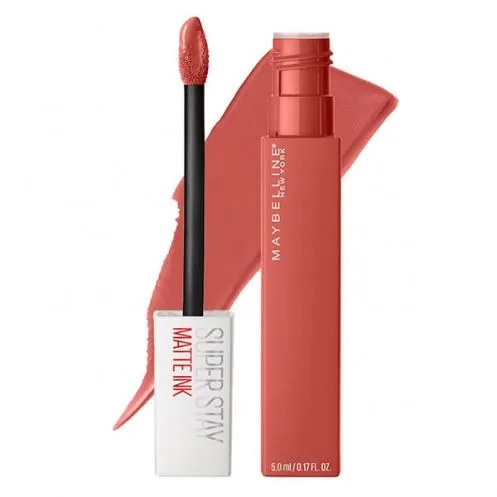 Maybelline New York Super Stay Matte Ink Liquid Lipstick | 130 Self Starter | Made In USA Ratings 3 1