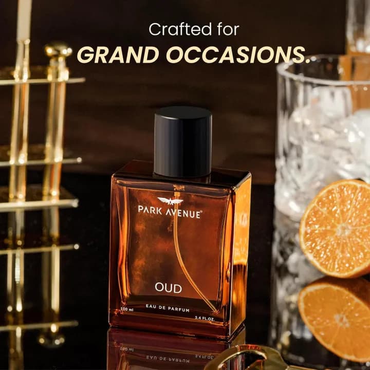 Park Avenue Oud Eau De Parfum Men 100ml | Long Lasting Perfume Spray For Men 1