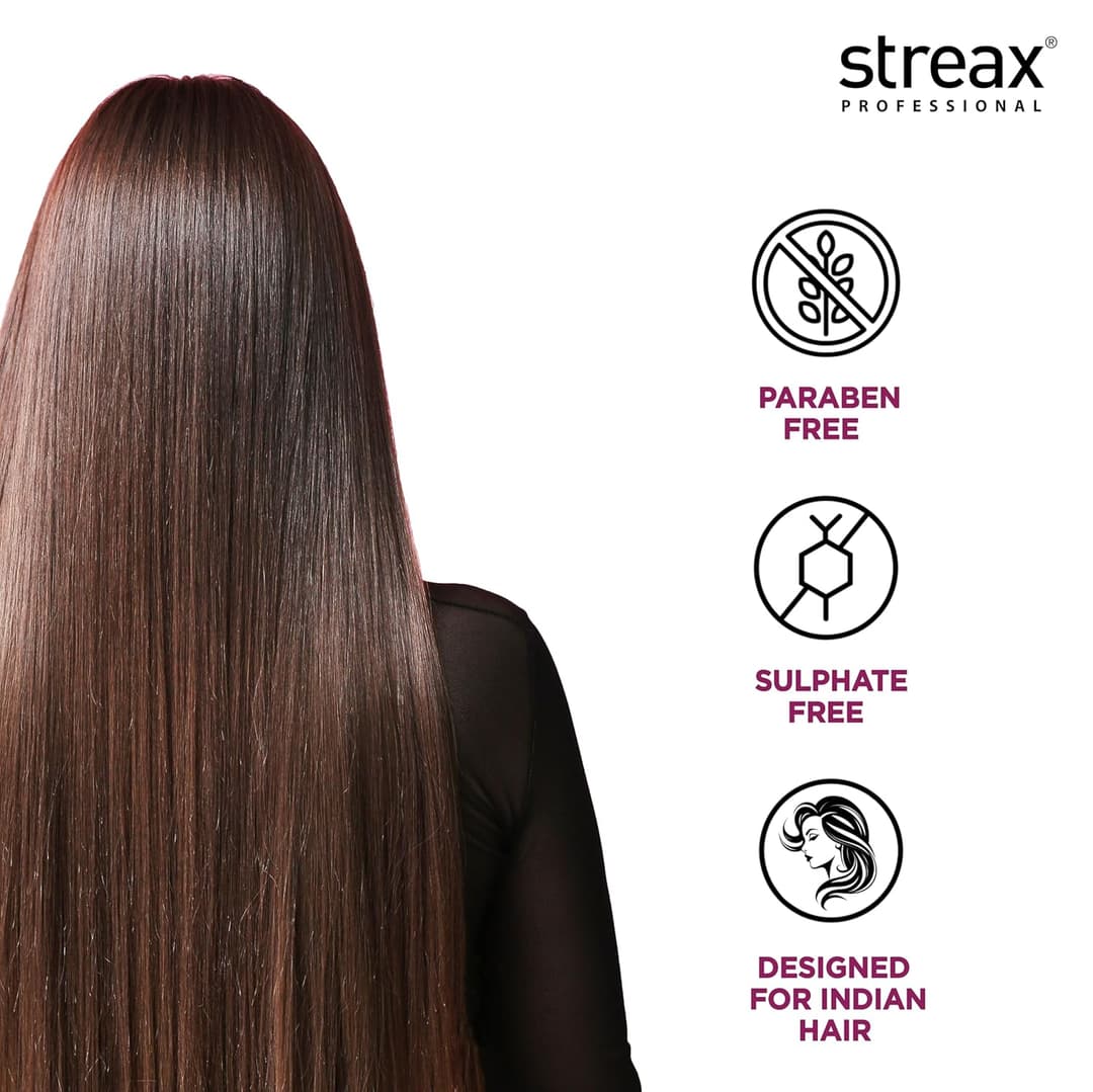 Streax Professional Canvoline Straightening Post Care Hair Serum with Baobab Oil 5