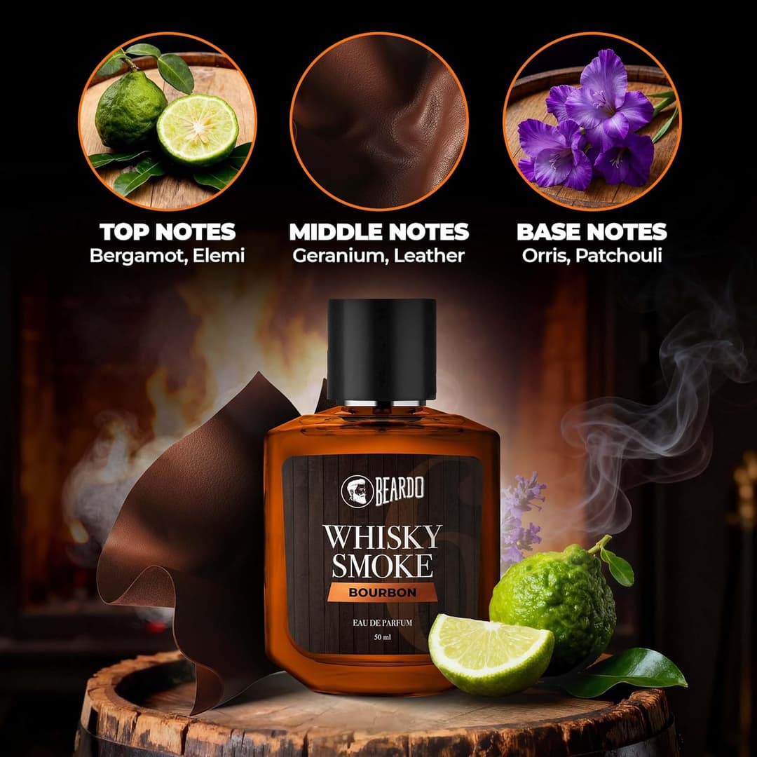 BEARD0 Whisky Smoke Perfume EDP (50ml) 3