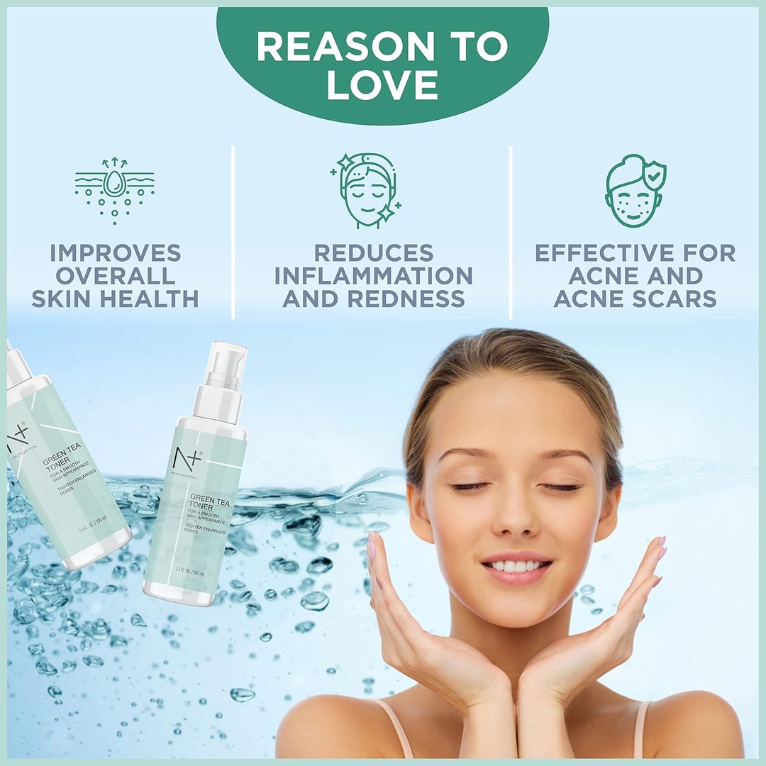 N Plus Professional Green Tea Toner 4