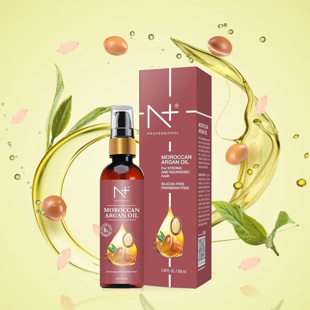 N Plus Professional Moroccan Argan Oil (100ml) 4
