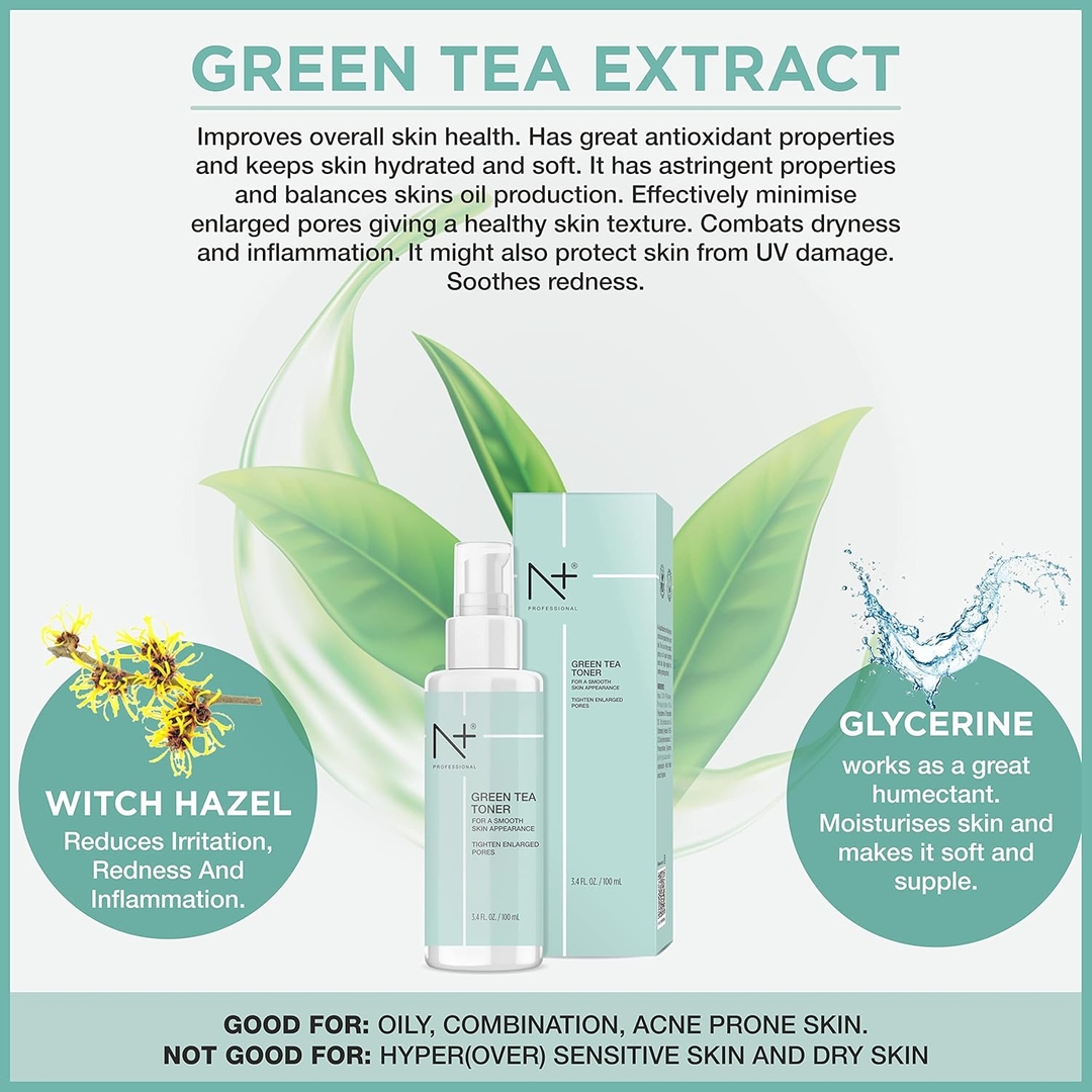 N Plus Professional Green Tea Toner 5