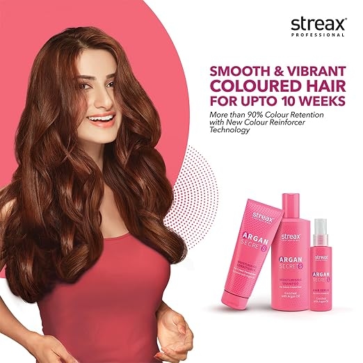 Streax Professional Argan Secrets Colour Protect Hair Serum for Women 2