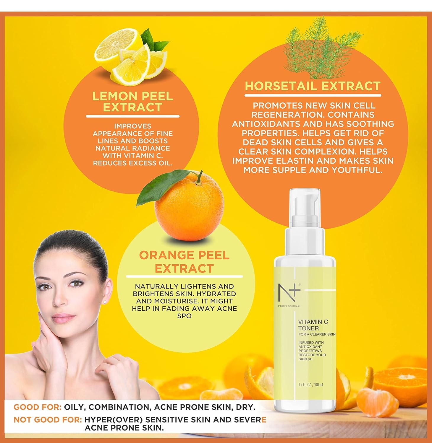 N Plus Professional Vitamin C Toner 4