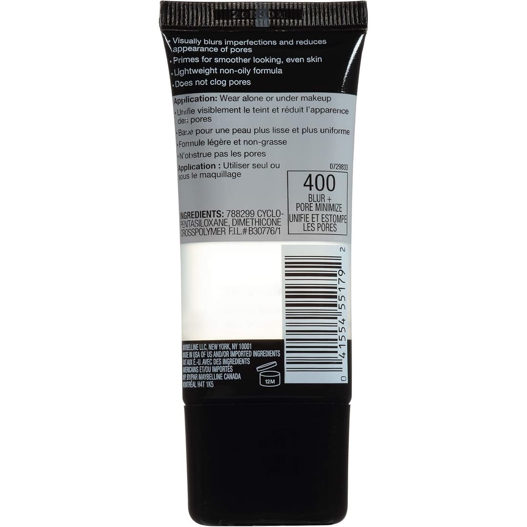 Maybelline Face Studio Master Prime Face Primer Makeup Base-Blur + Smooth 1