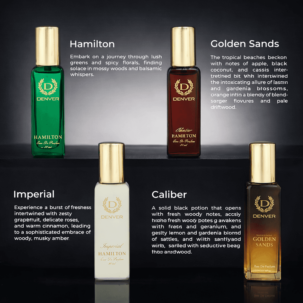 Denver Exclusive Collection Perfume Gift Set For Men 4x20ml 4