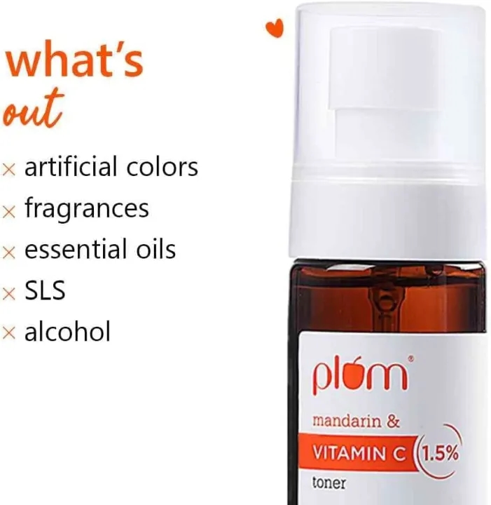 Plum 1.5% Vitamin C Toner with Mandarin For Glowing Skin - 100ml 2